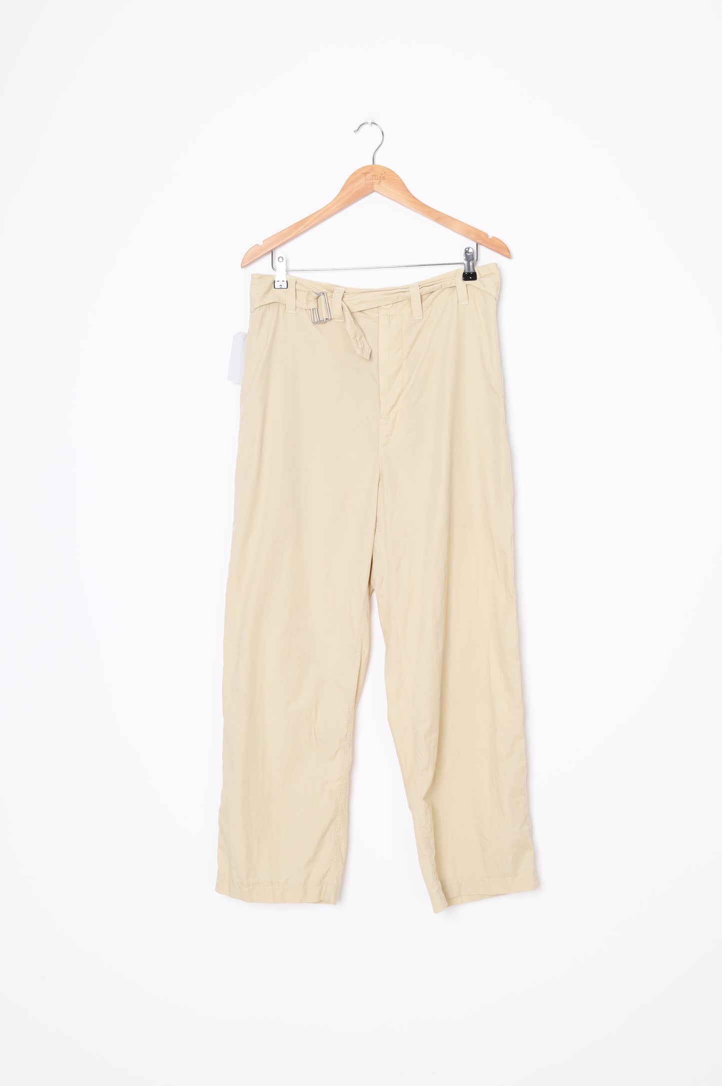Lemaire Mens Beige Pants Size EU 48