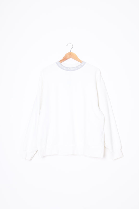 Acne Studios Womens White Sweatshirt Size XS