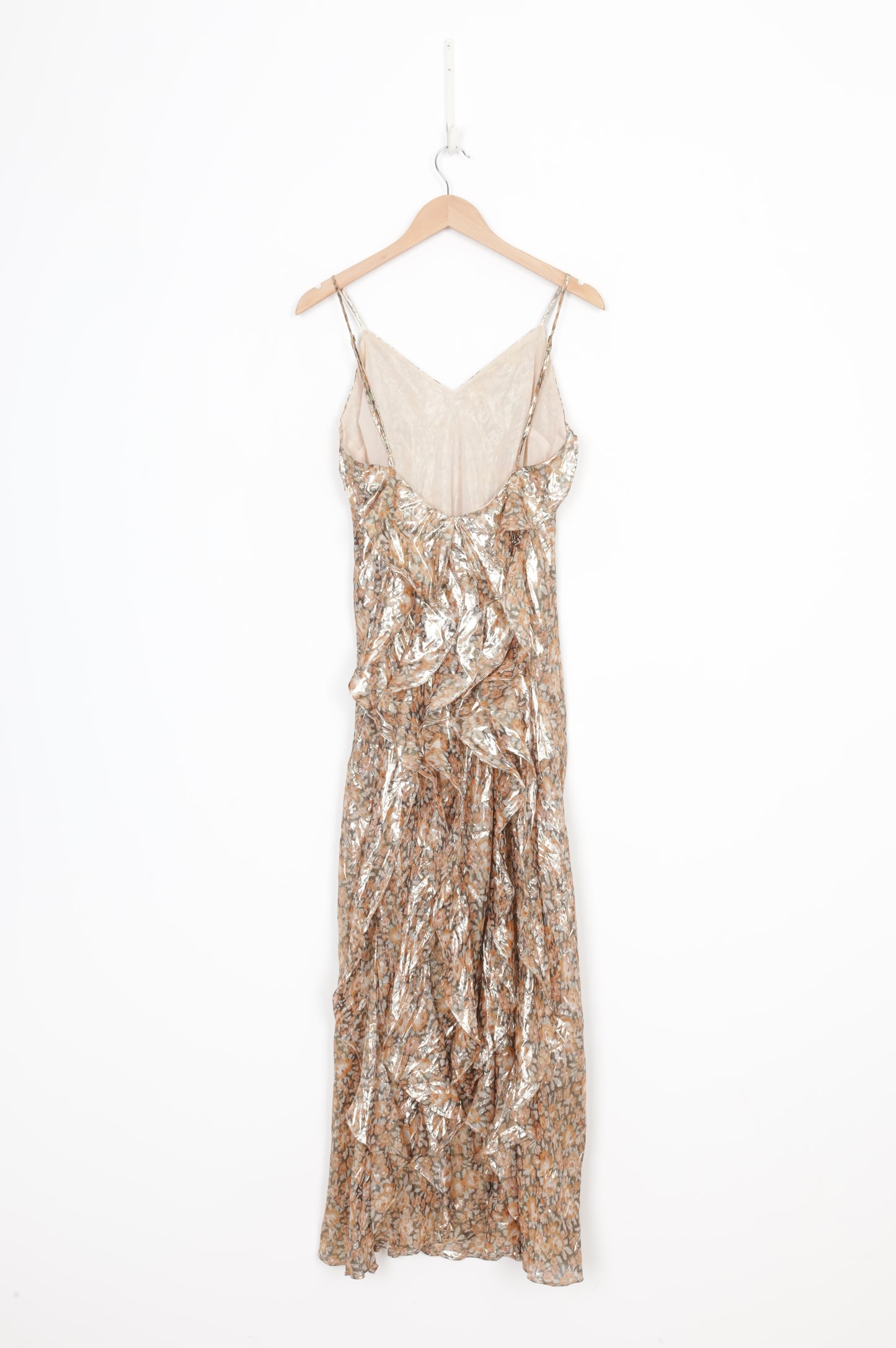 Love Shack Fancy Womens Beige Dress Size S
