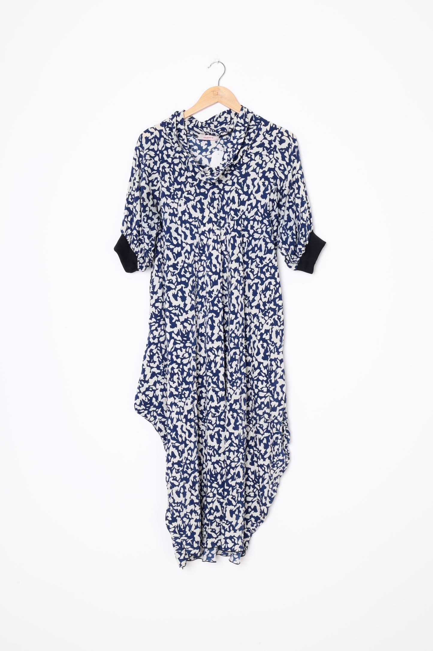 Sa.gom Womens Blue Dress Size S