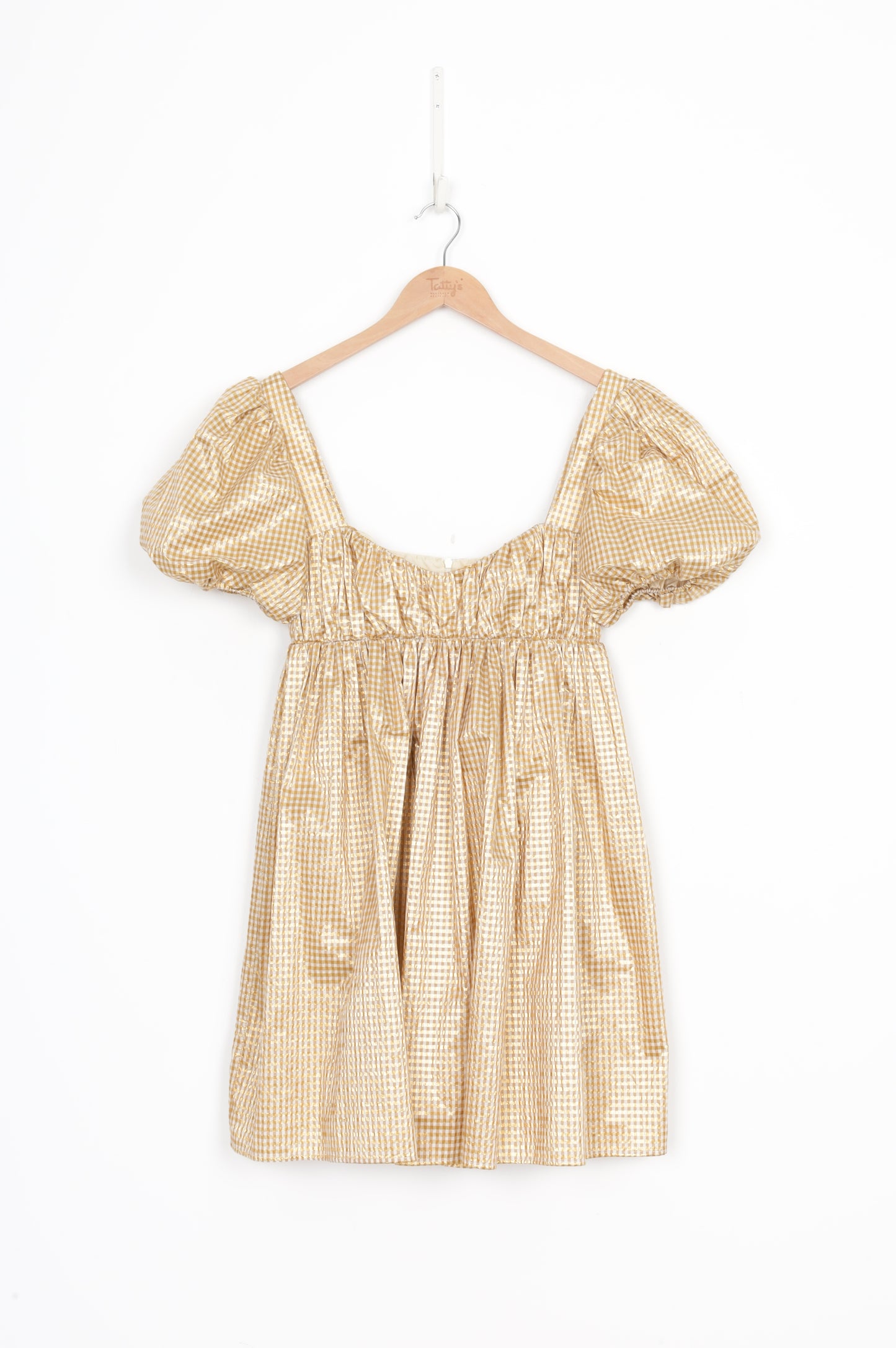 Maggie Marilyn Womens Gold Dress Size 6