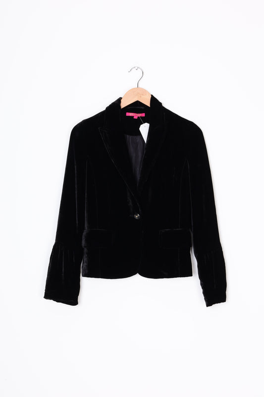 Yvonne Bennetti Womens Black Jacket Size 1