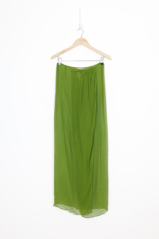 Christopher Esber Womens Green Skirt Size 12
