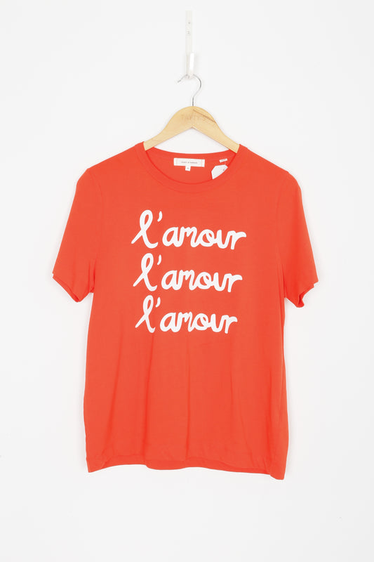 Chinti & Parker Womens Red T-shirt Size M