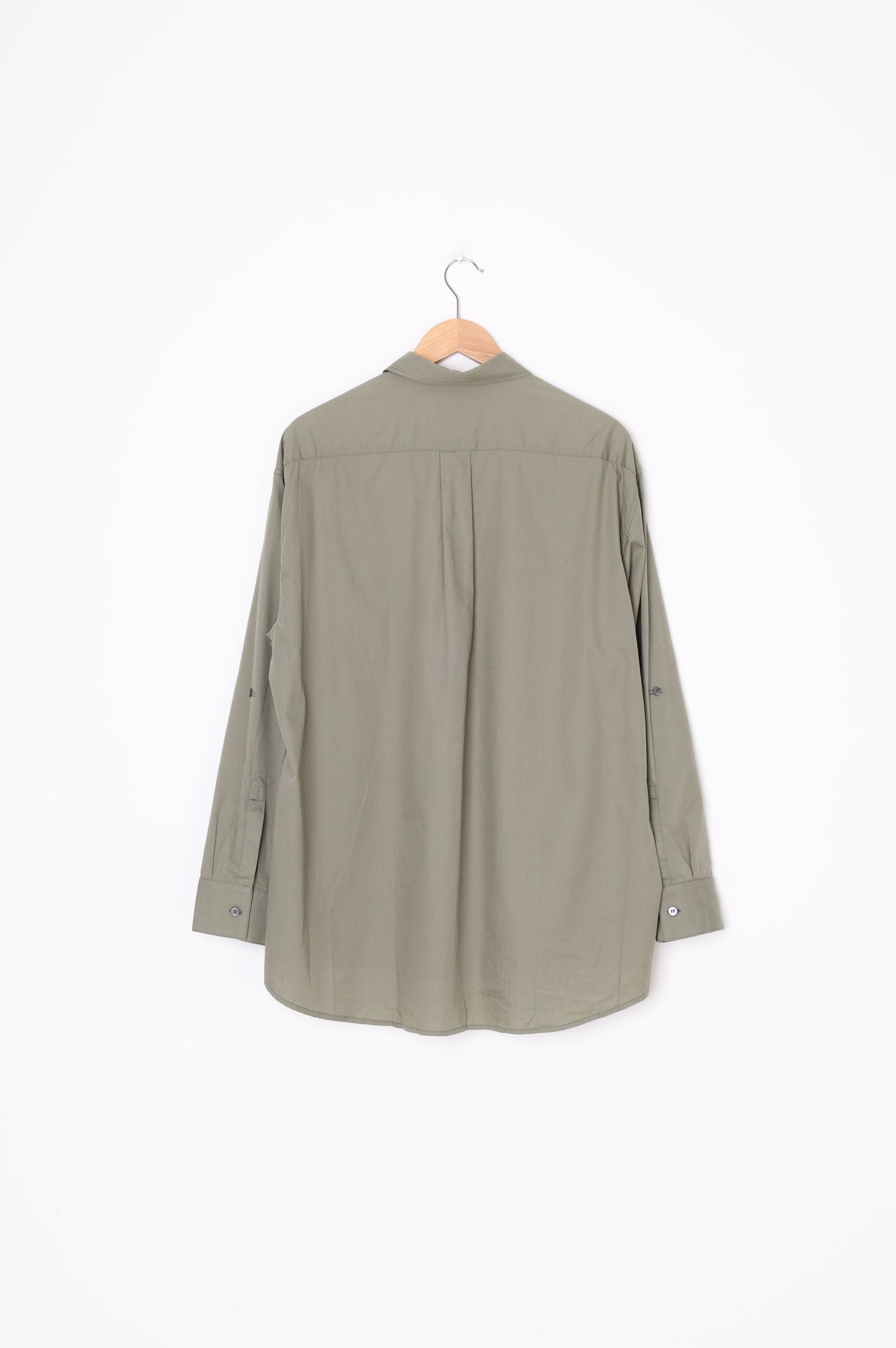 Mahsa x Everyday Needs Mens Green Shirt Size S