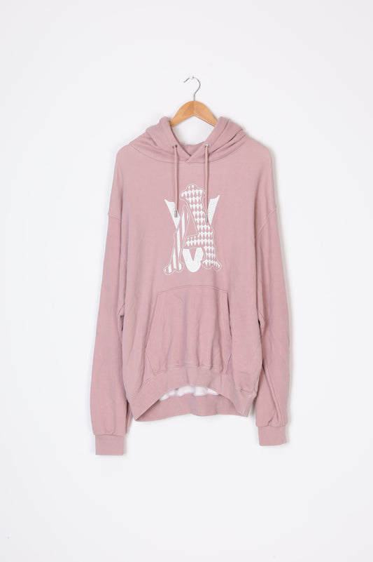acme de la vie Womens Pink Sweatshirt Size XL
