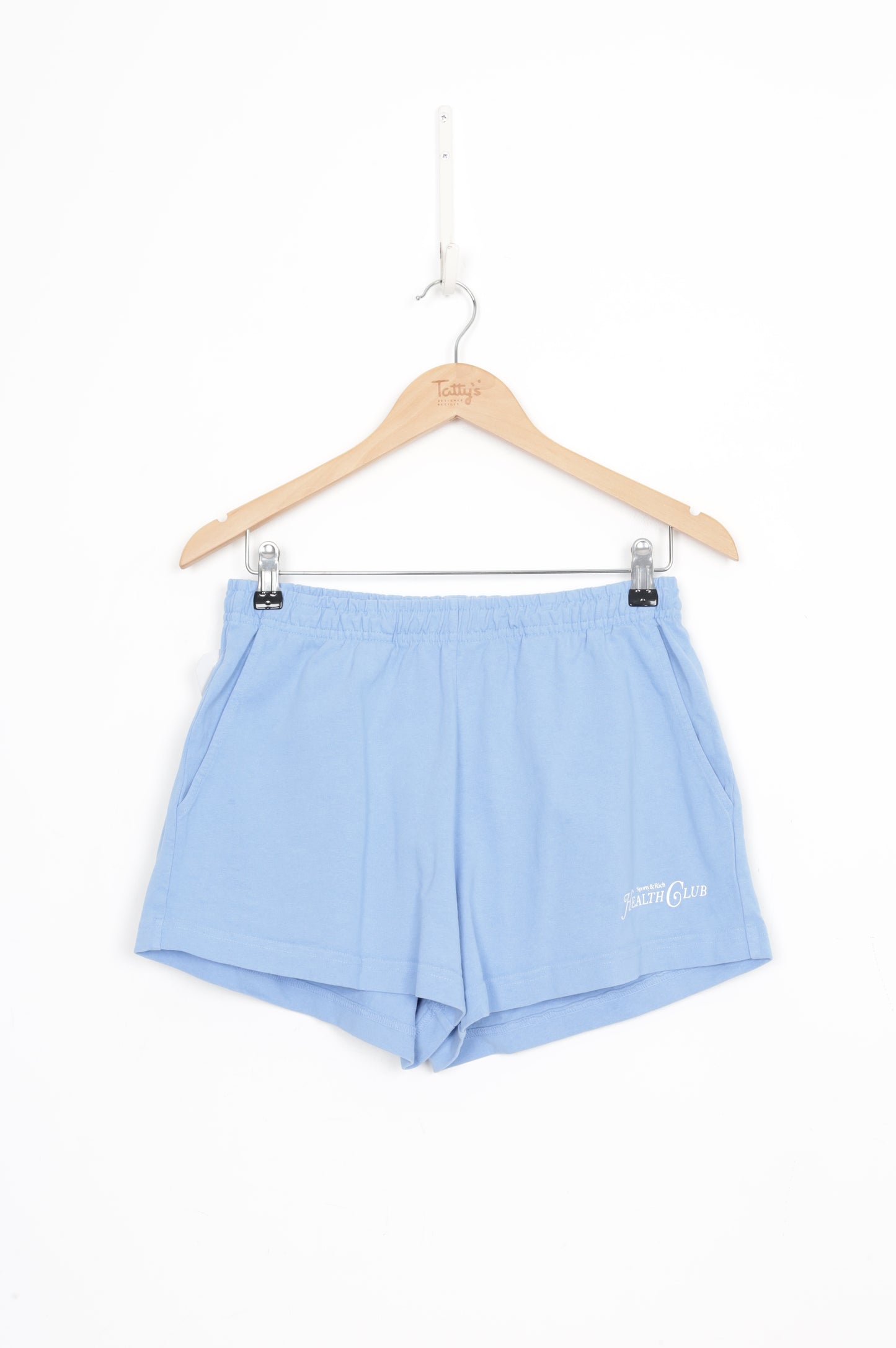 Sporty & Rich Womens Blue Shorts Size S