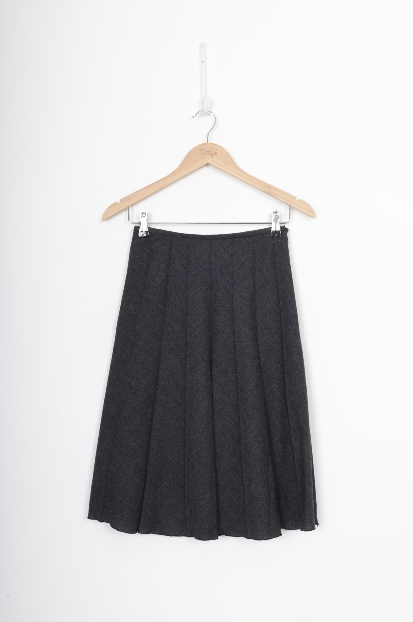 ah Womens Grey Skirt Size S