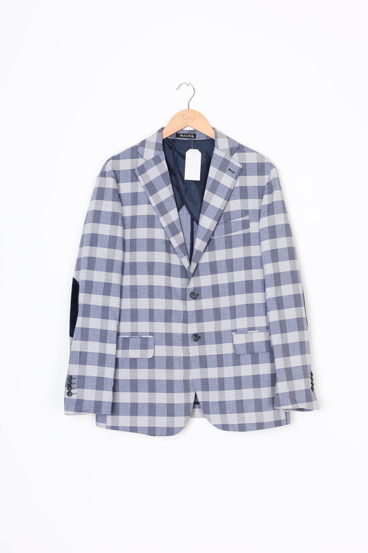 Fusaro Womens Blue Blazer Size 52