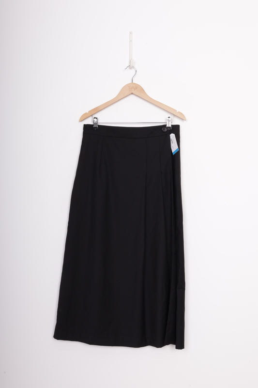 Wynn Hamlyn Womens Black Skirt Size 14