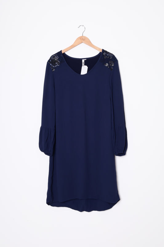 Loobie's Story Womens Blue Dress Size 16