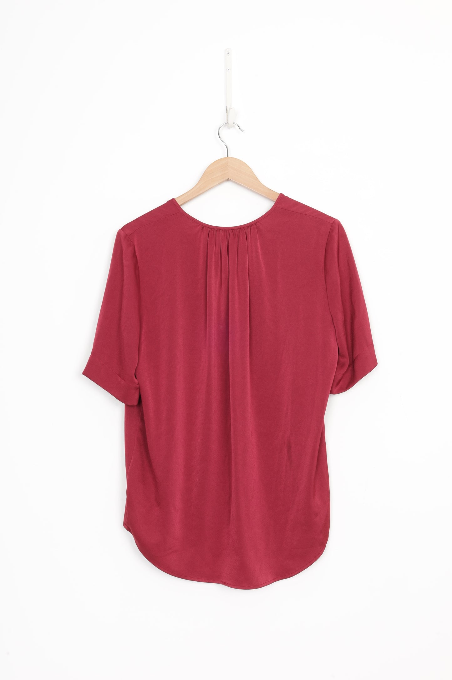 Juliette Hogan Womens Red Top Size 8