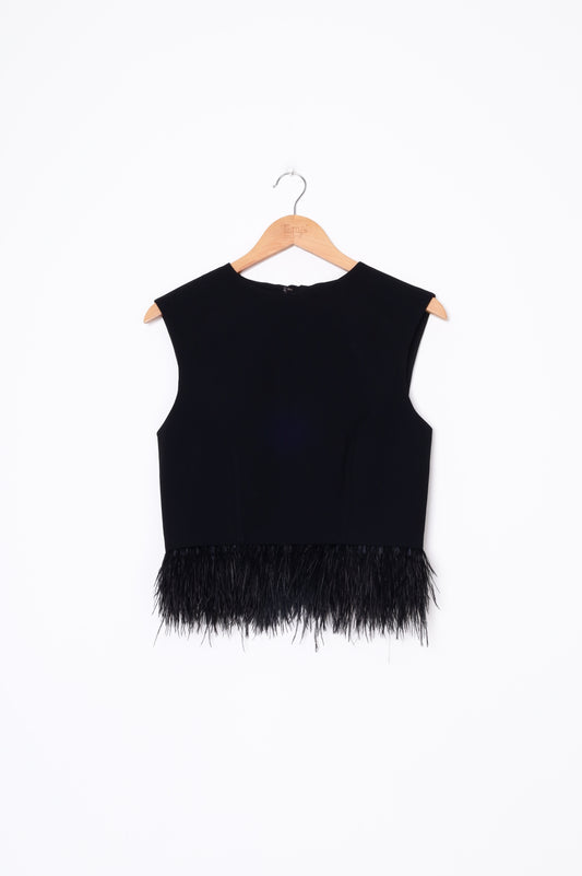 Rachel Gilbert Womens Black Top Size 10