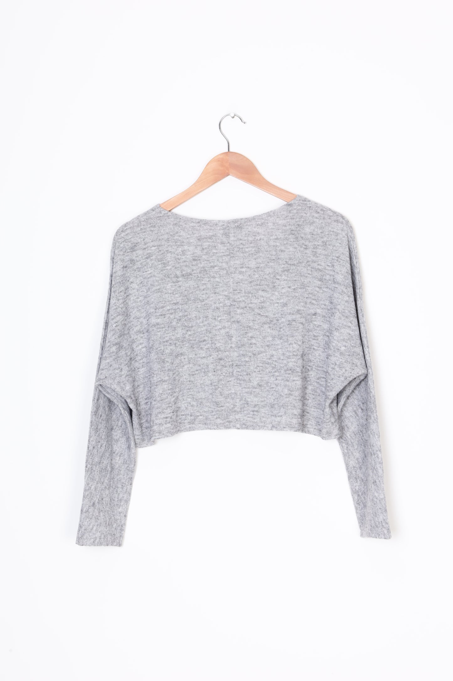 Design Nation Womens Grey Sweatshirt Size 12
