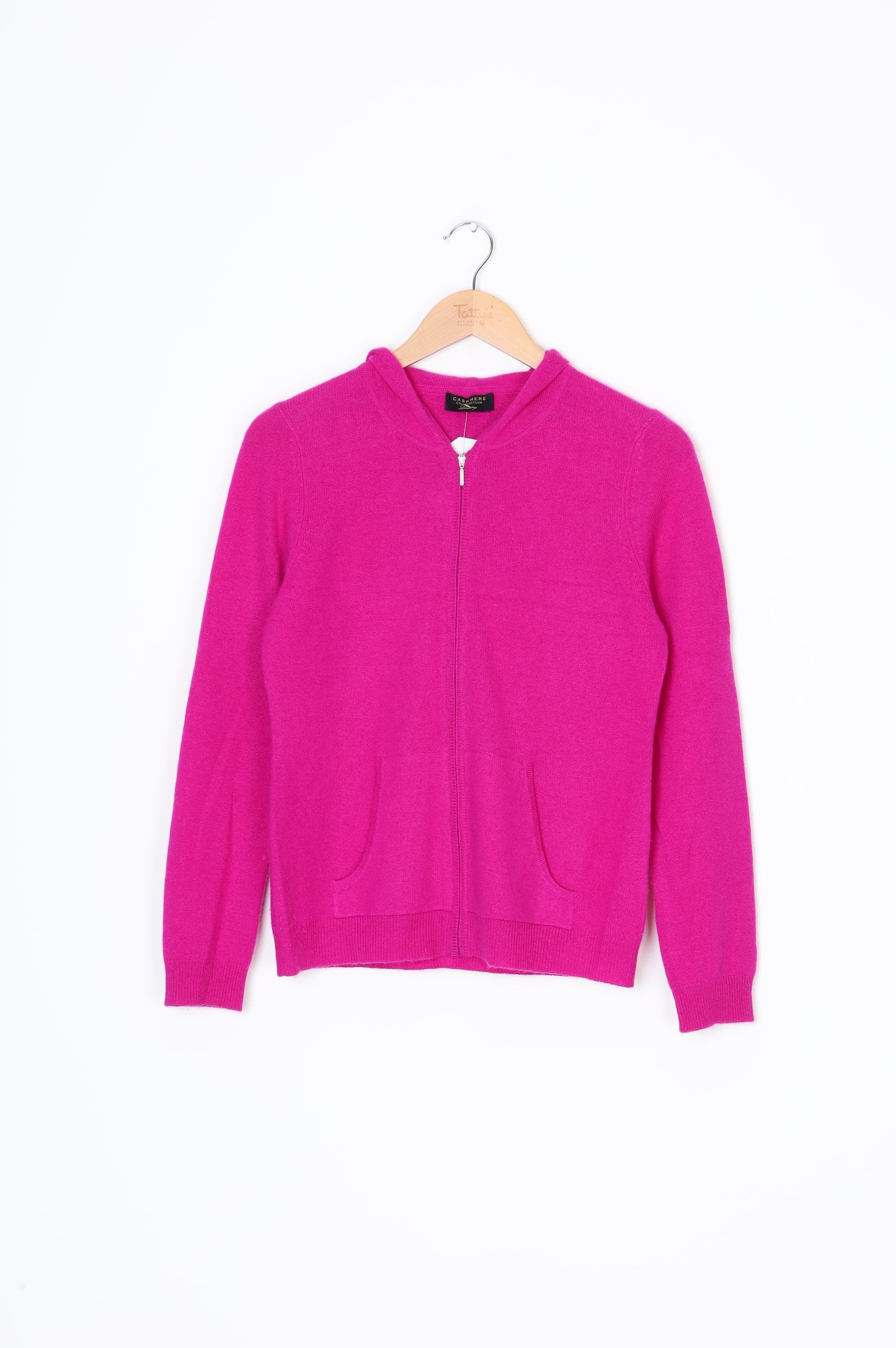 Cashmere by Charter Club Womens Pink Cardigan Size S
