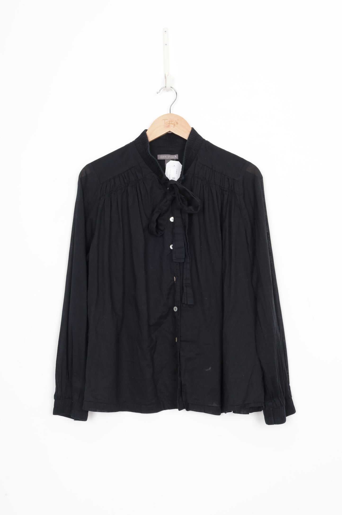 Ingrid Starnes Womens Black Top Size 12