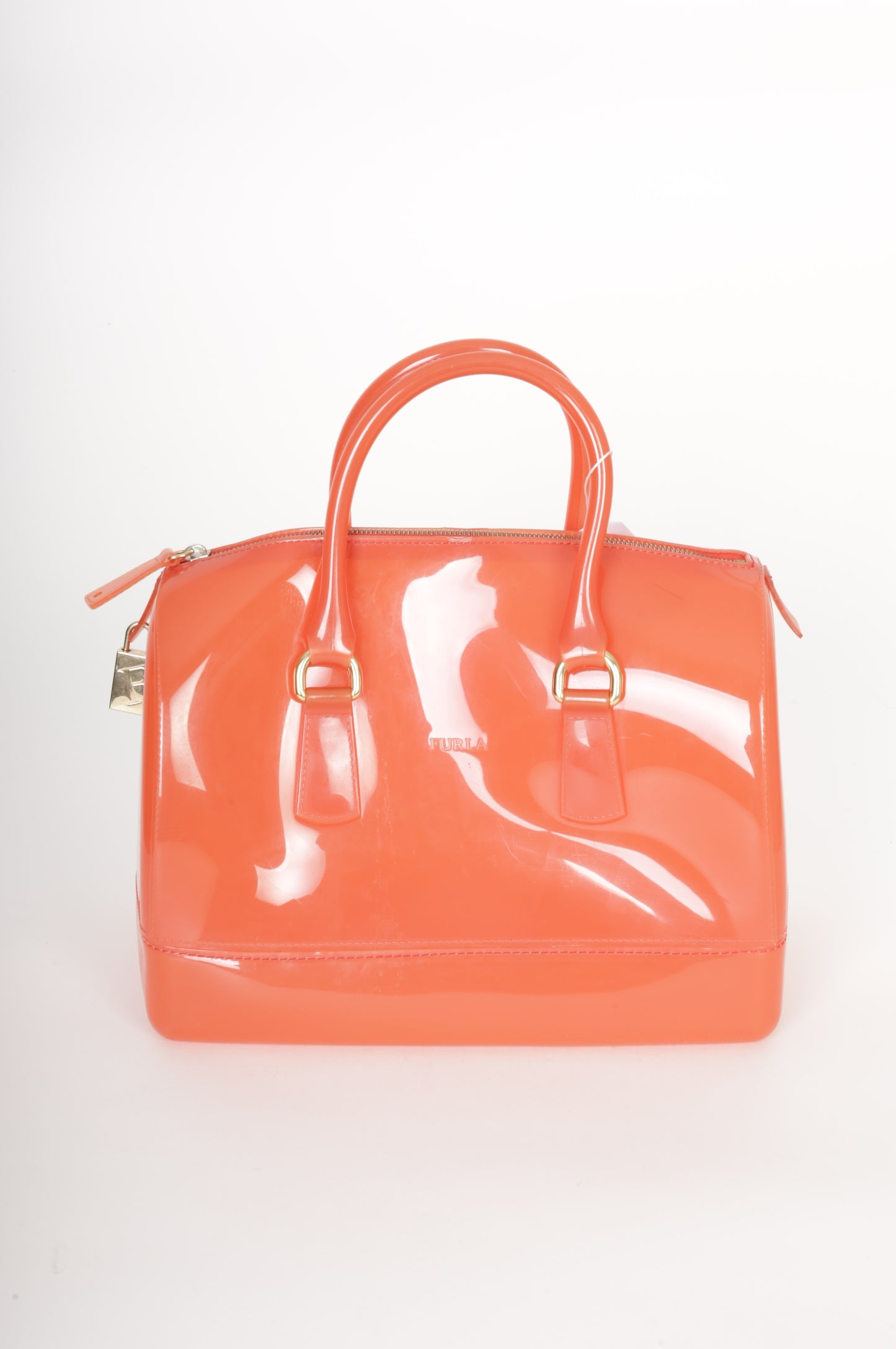 Furla Womens Orange Bag Size O/S