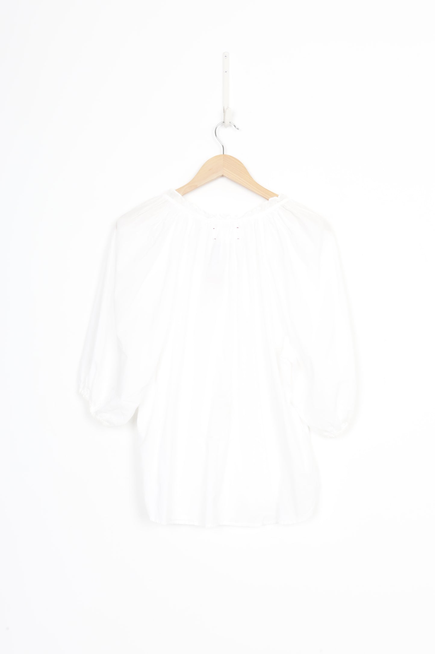 Xirena Womens White Blouse Size L