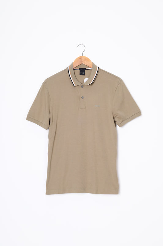 BOSS Mens Green Shirt Size S