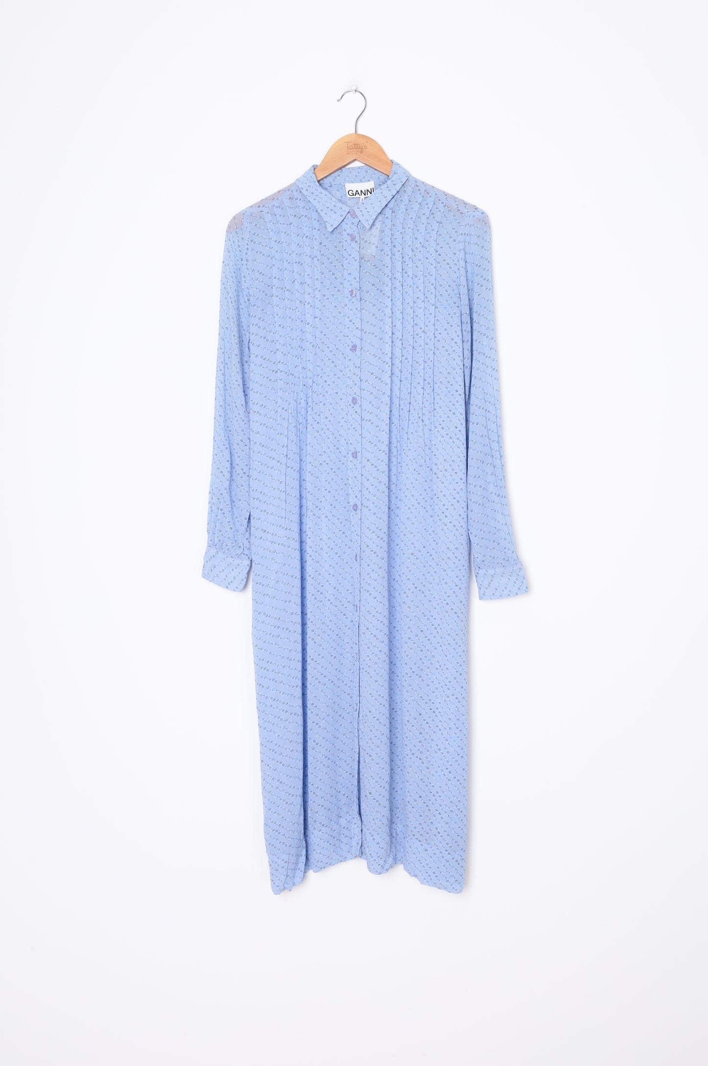 Ganni Womens Blue Dress Size 36