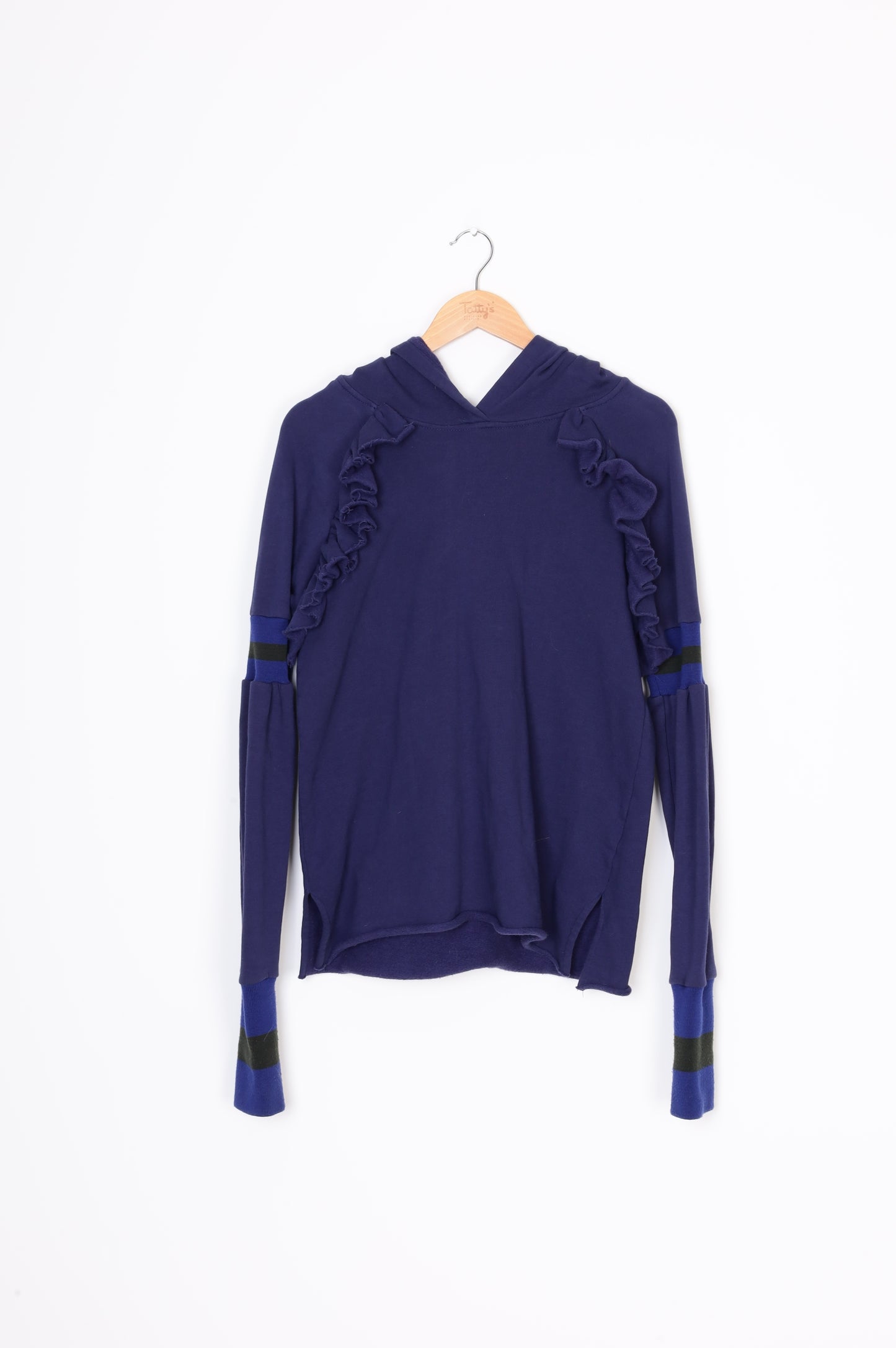 Maggie Marilyn Womens Blue Sweatshirt Size 6