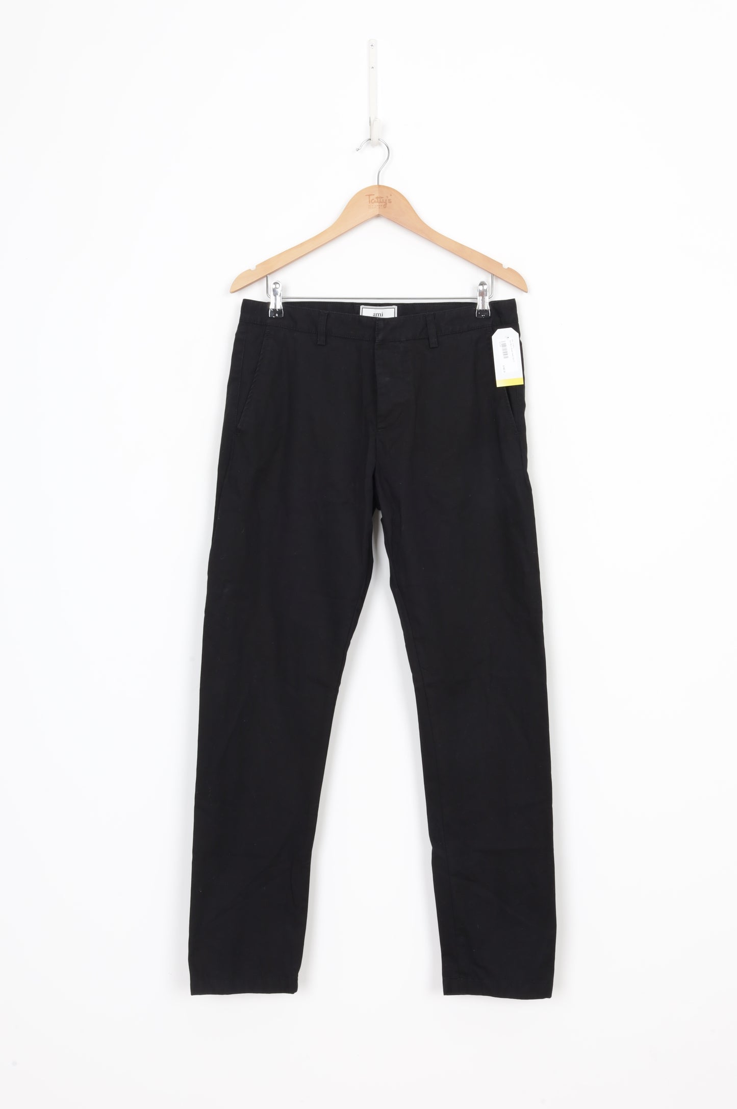 Ami Mens Black Pants Size S