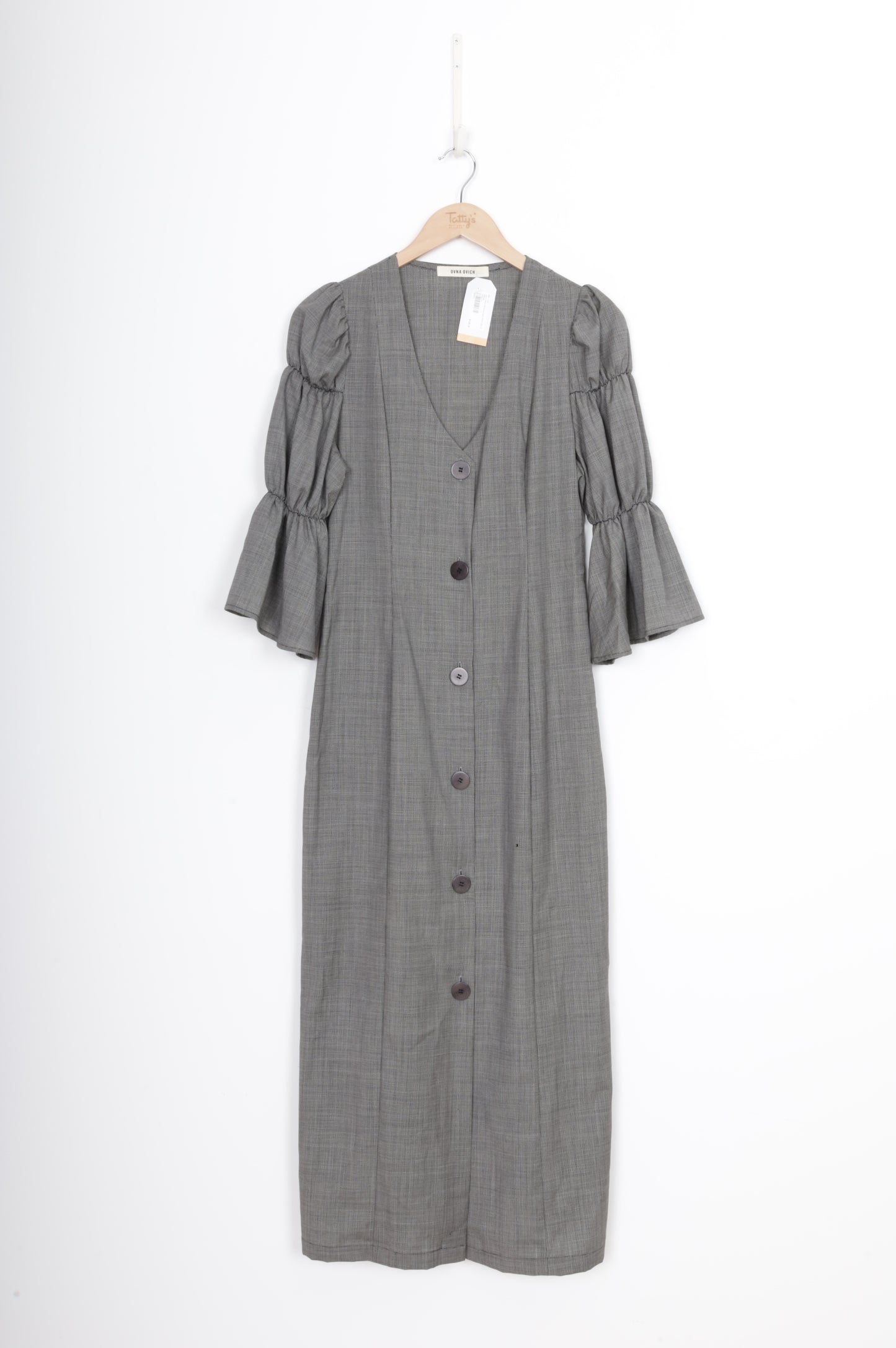 Ovna Ovich Womens Grey Dress Size S