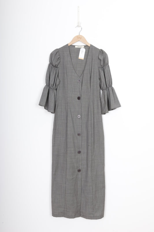 Ovna Ovich Womens Grey Dress Size S