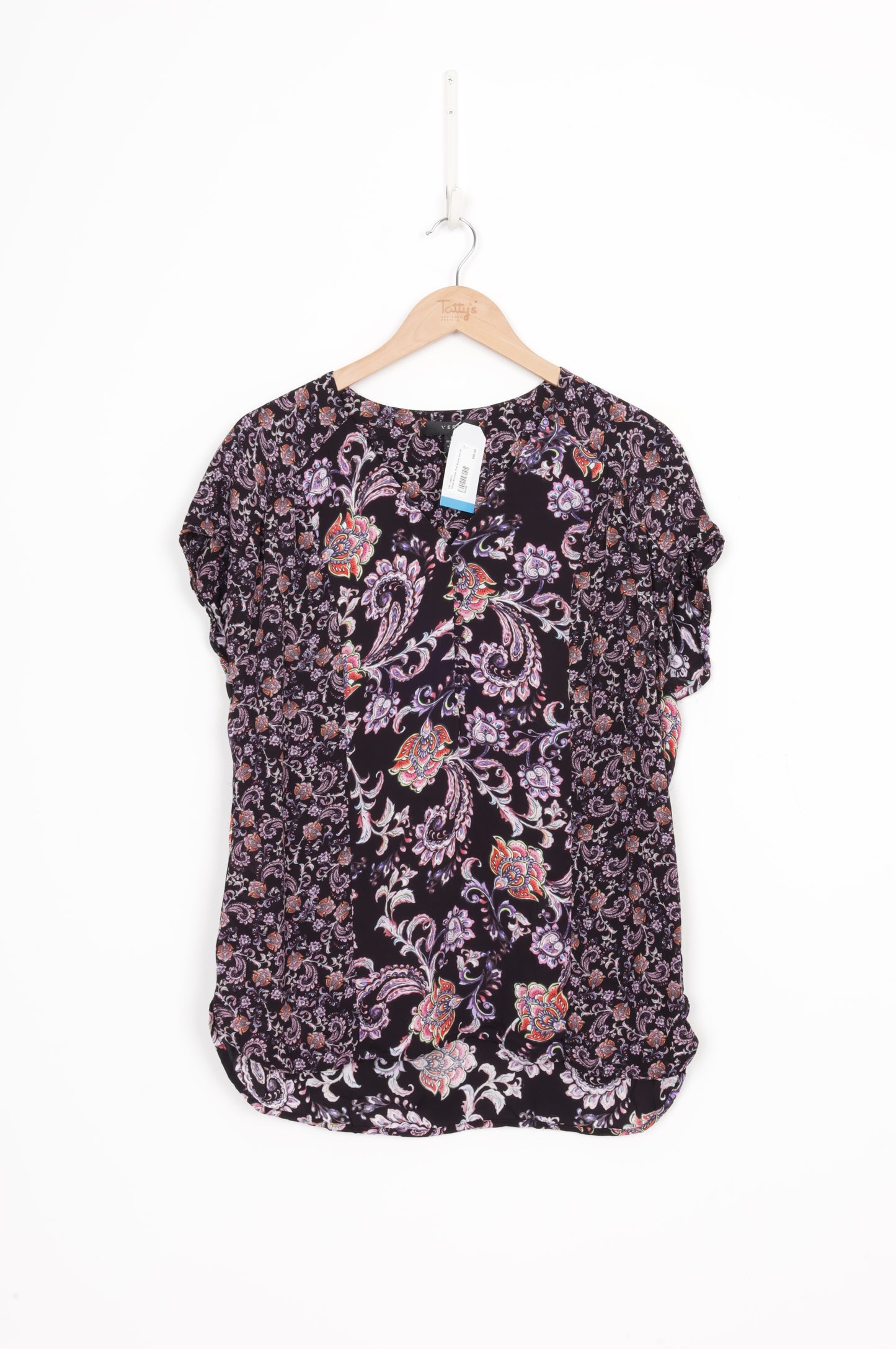 Verge Womens Pink Blouse Size M