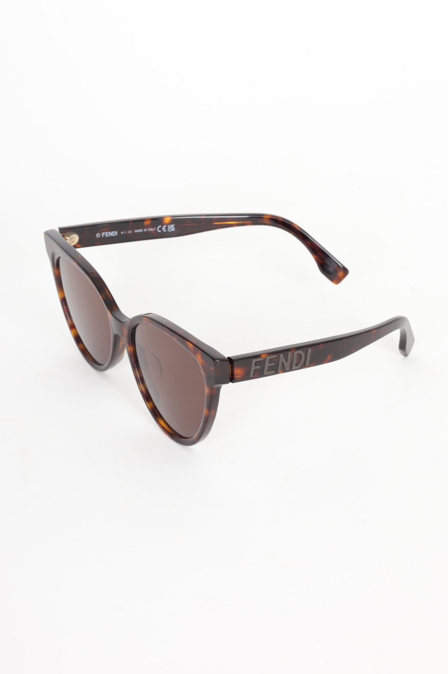 Fendi Womens Brown Sunglasses Size O/S