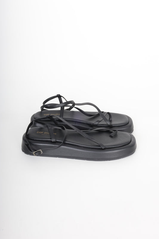 DOF studios  Womens Black Shoes Size EU 40