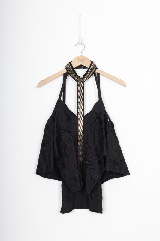 Sass & Bide Womens Black Top Size 8