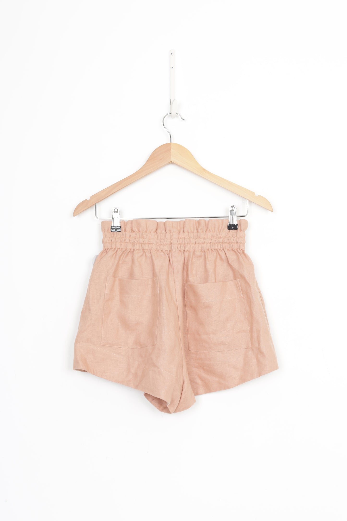 Shona Joy Womens Beige Shorts Size 6