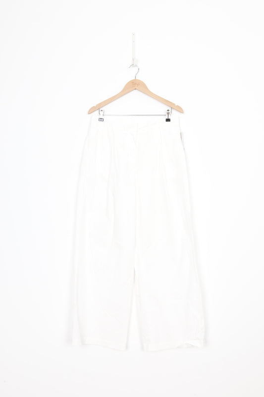 Assembly Label Womens White Pants Size 12