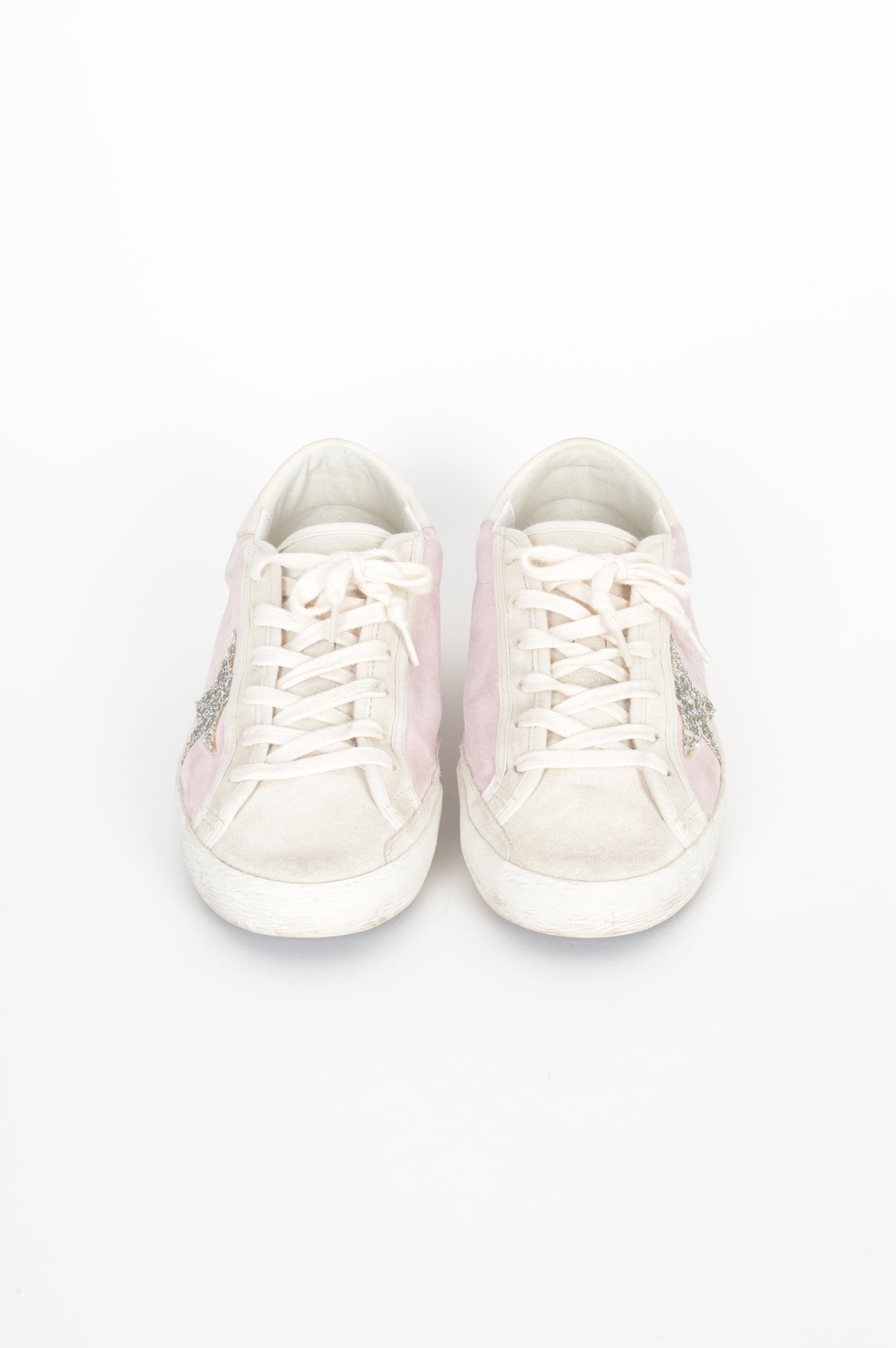 Golden Goose Womens Pink Sneakers Size EU 39