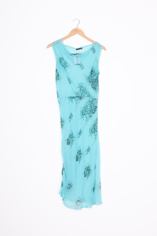 Carly Harris Womens Blue Dress Size S