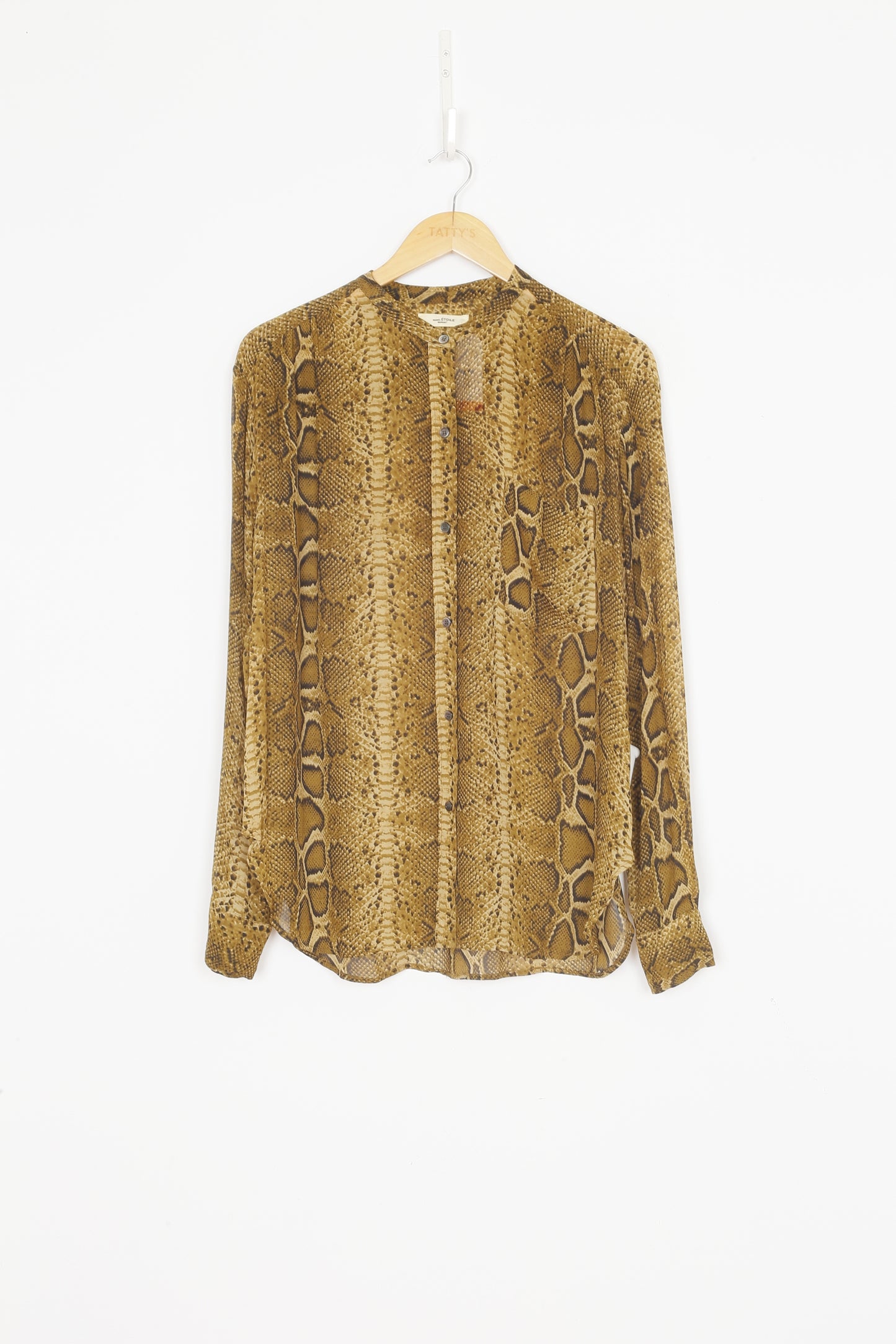 Isabel Marant Etoile Womens Brown Top Size 36