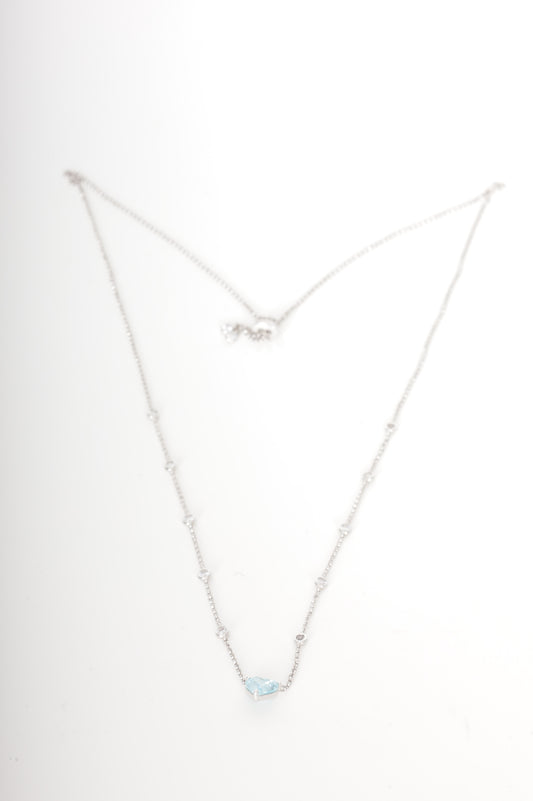 APM Monaco Womens Silver Necklace Size O/S