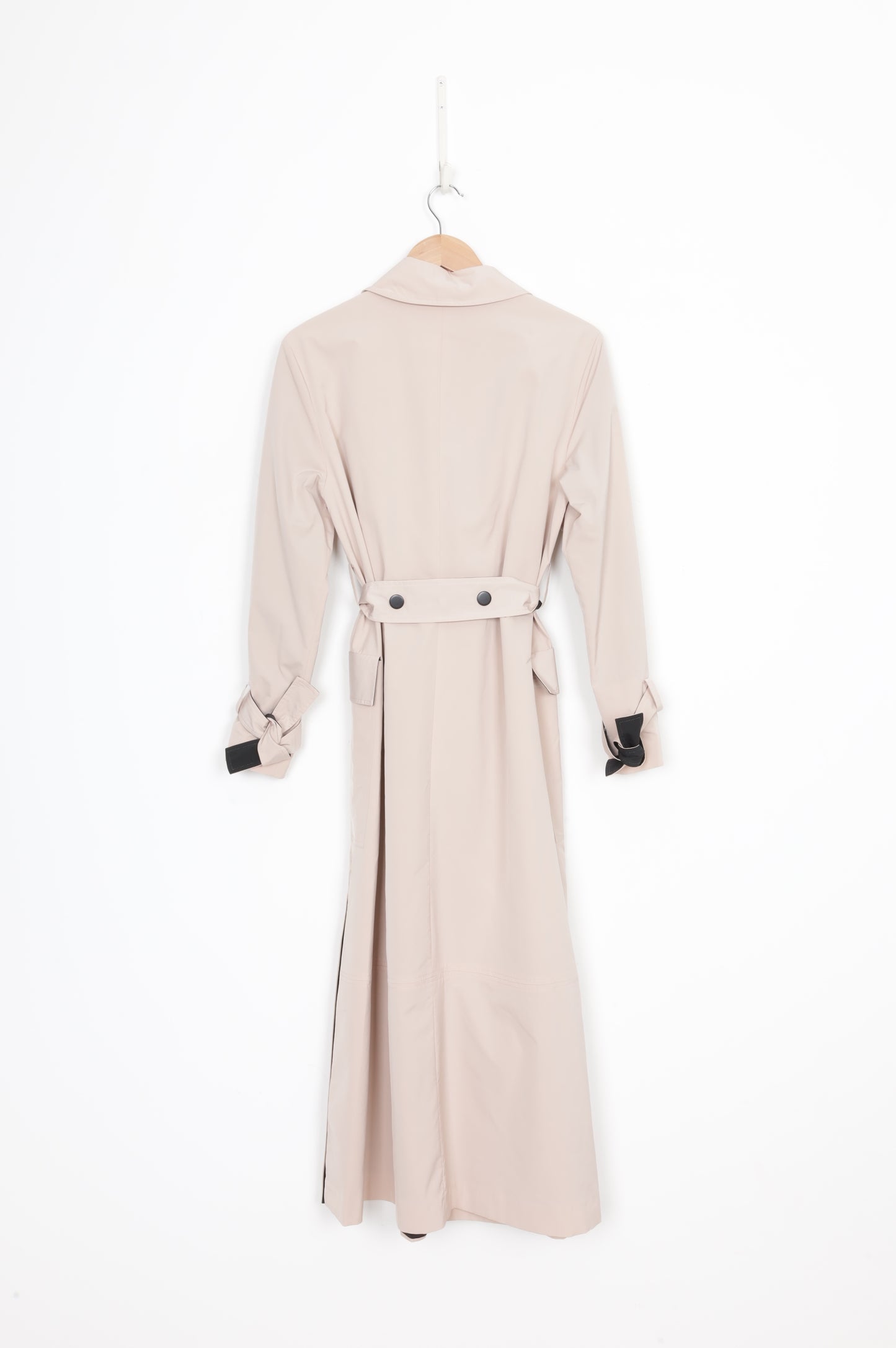 Veronika Maine Womens Beige Coat Size 8