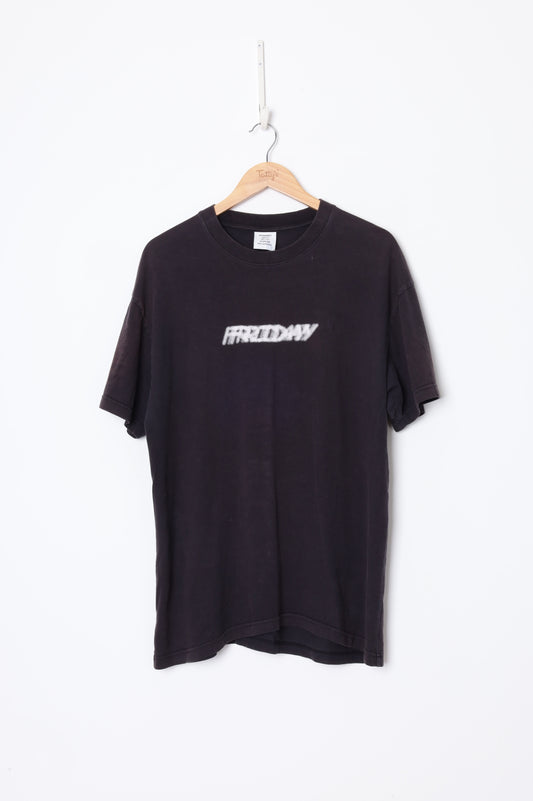 Vetements Mens Black T-shirt Size XS