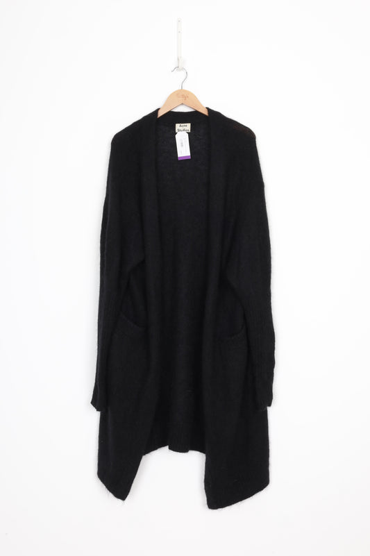 Acne Studios Womens Black Cardigan Size M