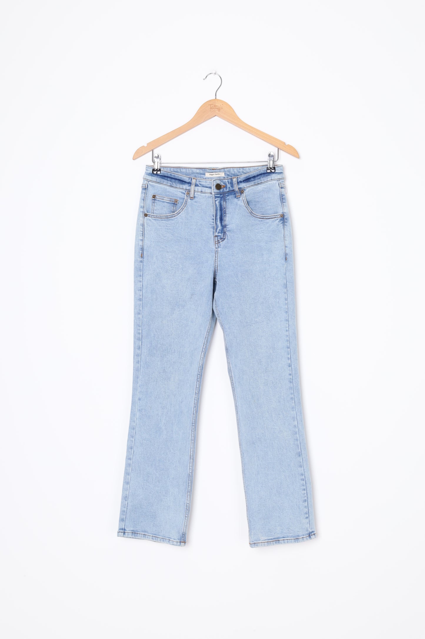 Maggie Marilyn Womens Blue Jeans Size 10