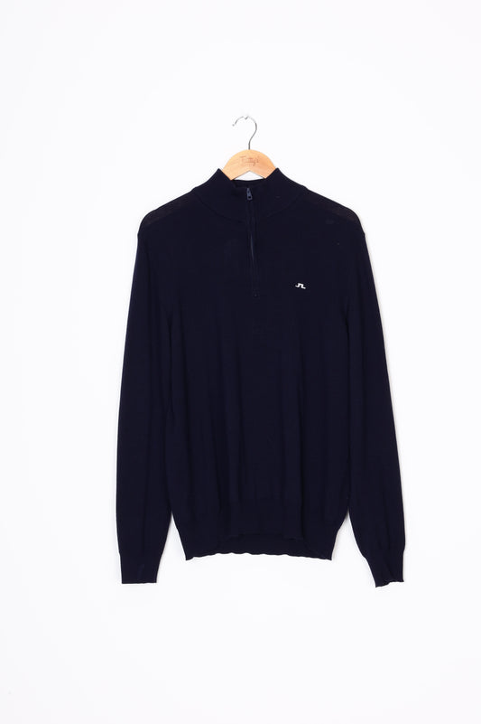 J.Lindeberg Mens Blue Jumper Size XL