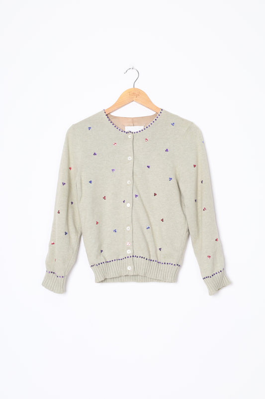 Maison Martin Margiela Womens Green Cardigan Size M