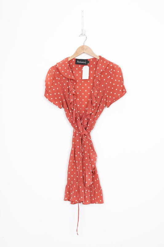 Realisation Womens Red Dress Size L