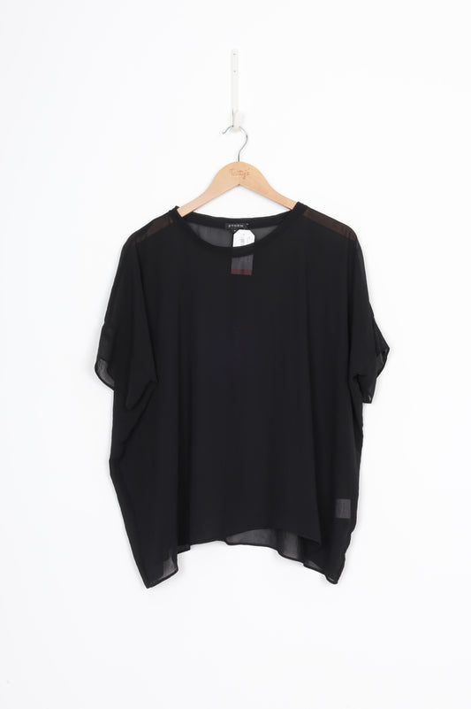 Storm Womens Black Top Size 6