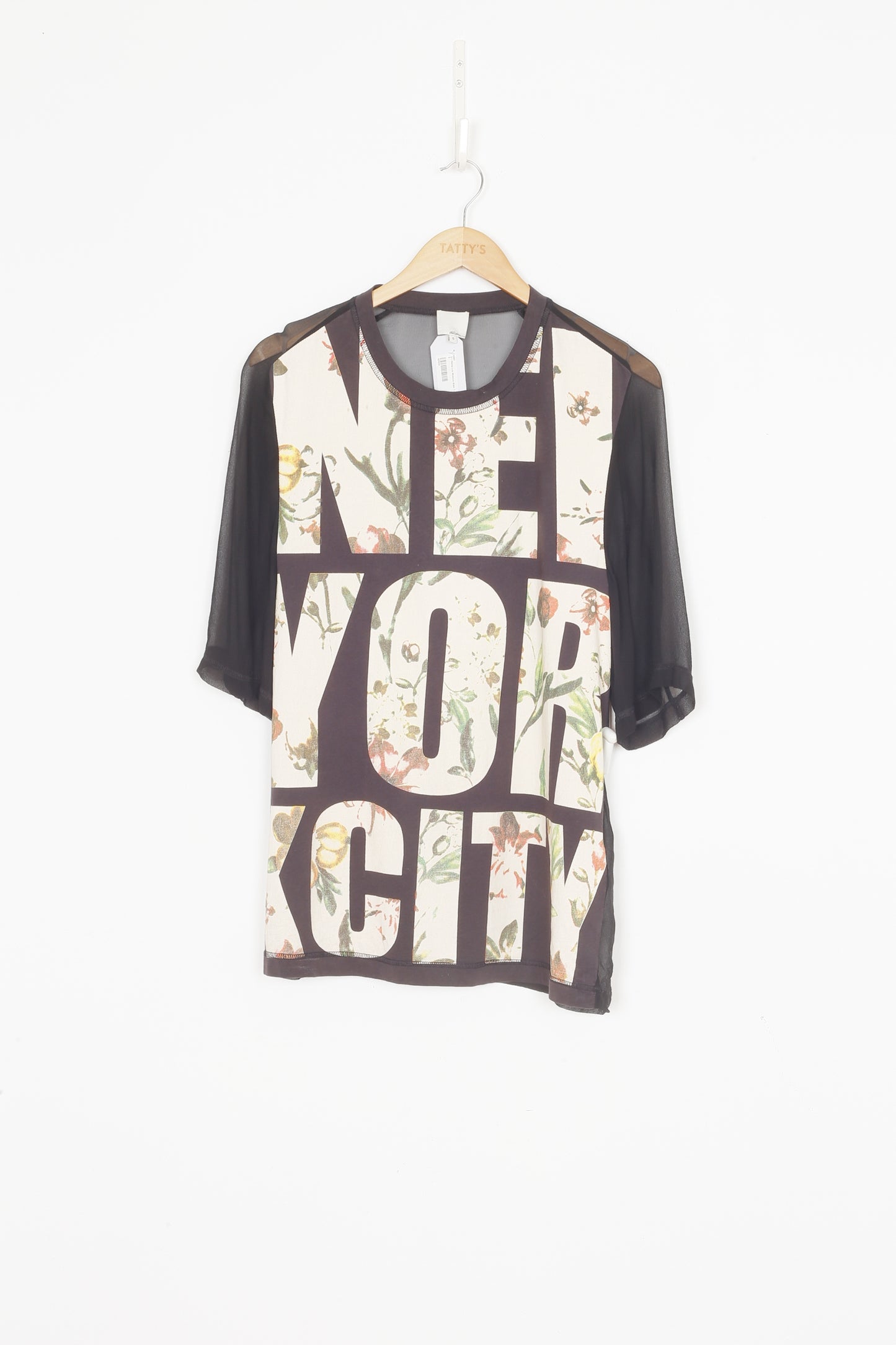 3.1 Phillip Lim Womens Black T-shirt Size S