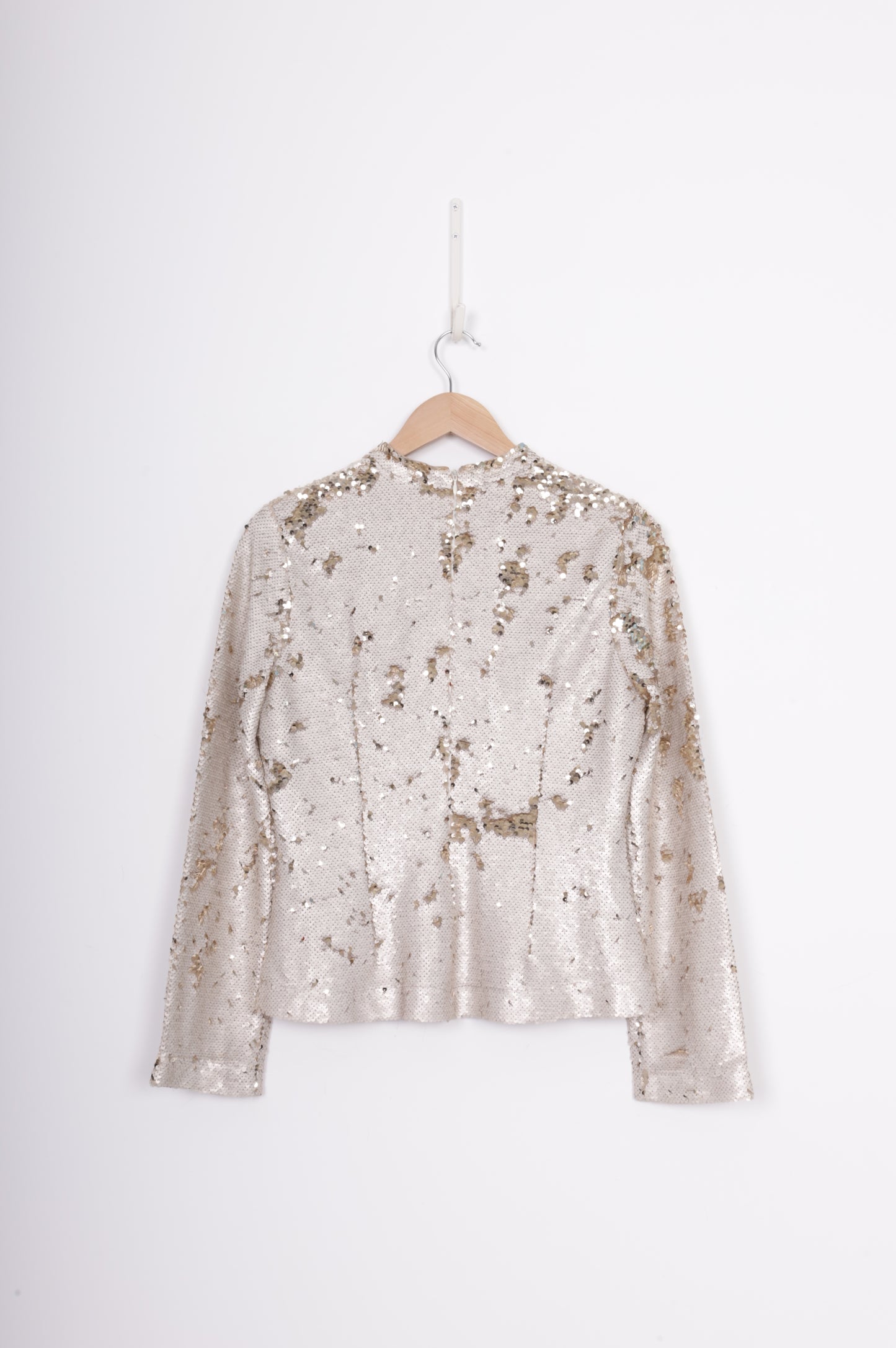 Samsoe Samsoe Womens Metallic Blouse Size S