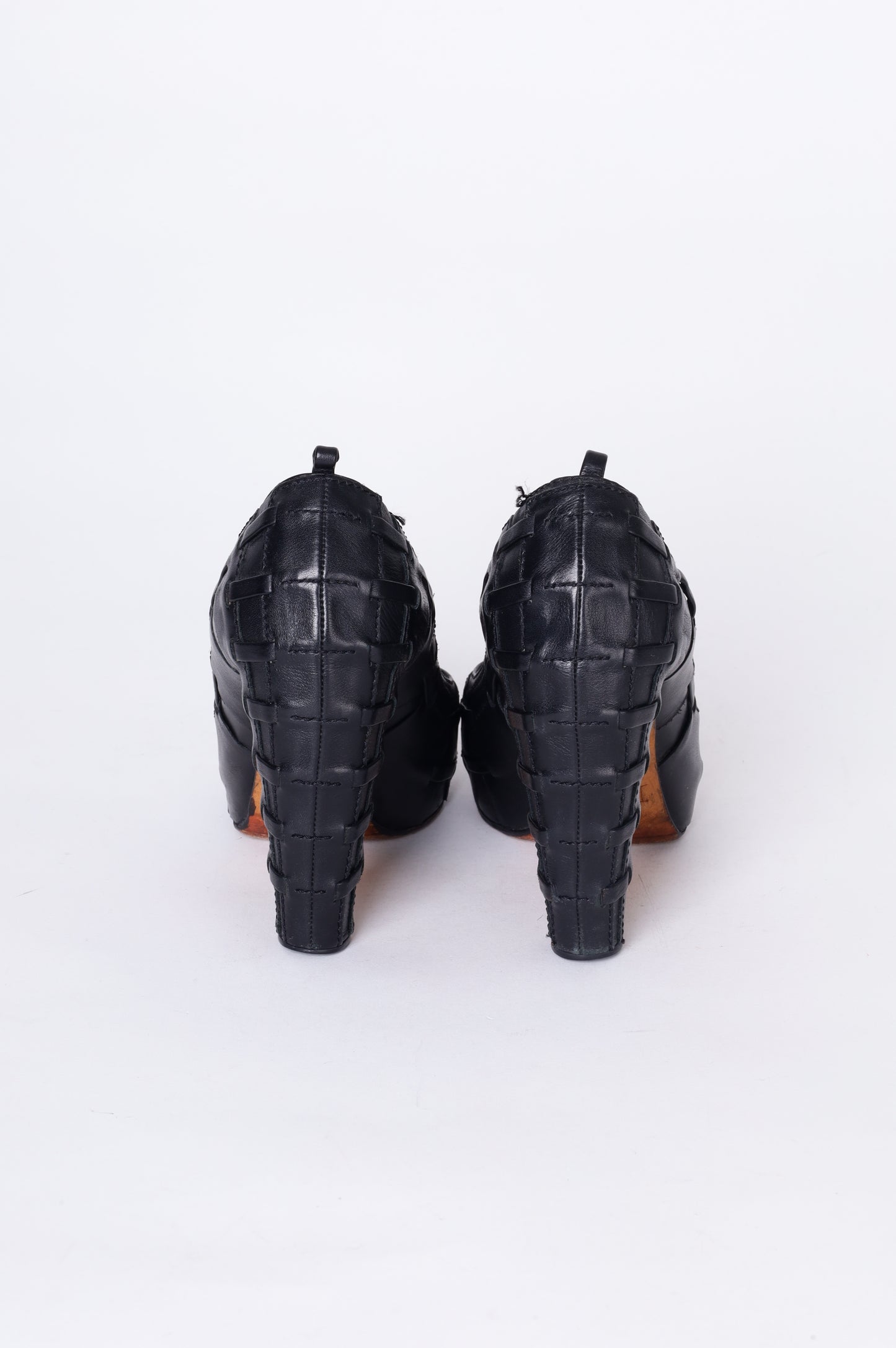 Christian Dior Womens Black Heels Size EU 36