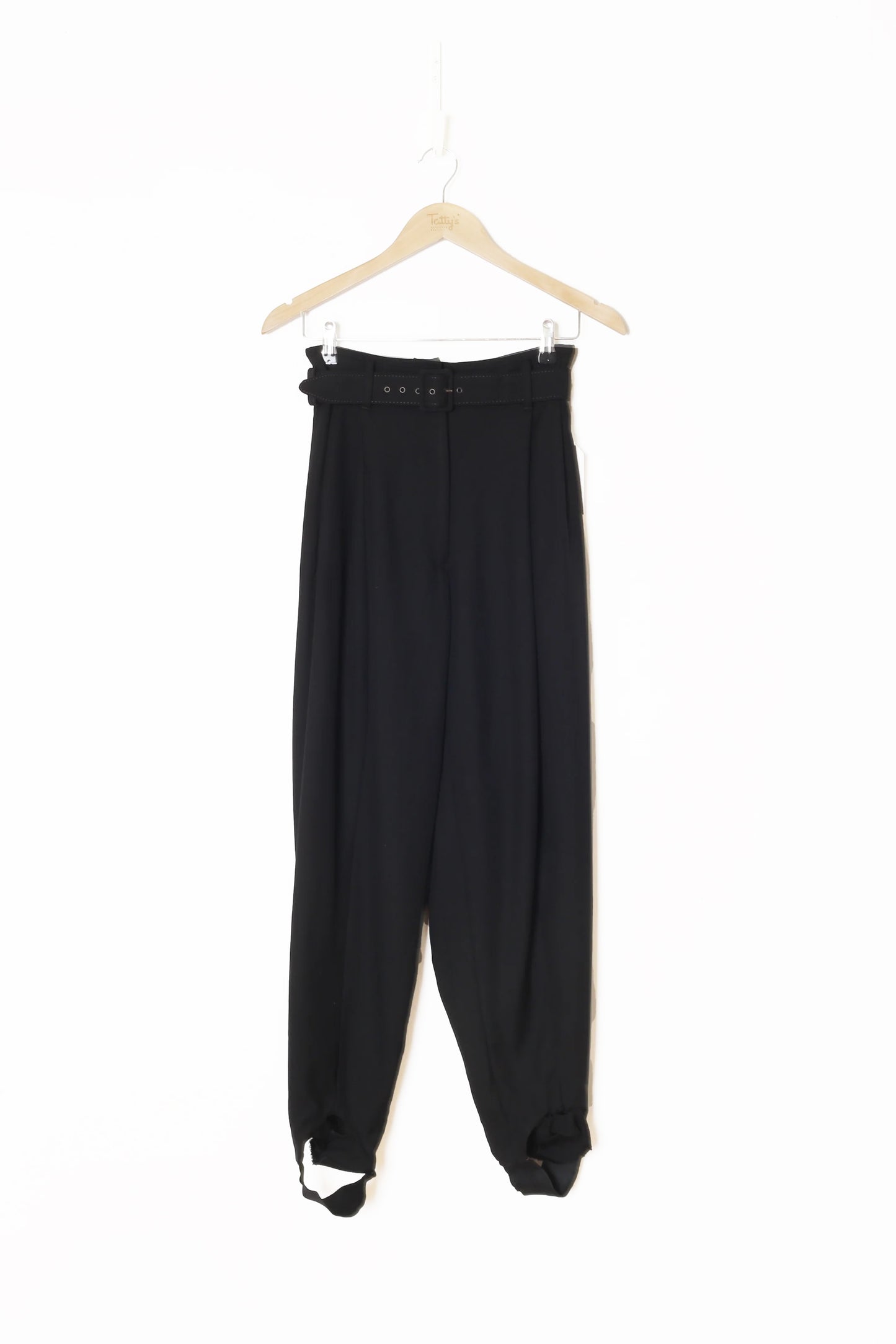 Jean Paul Gaultier Femme Womens Black Pants Size 42